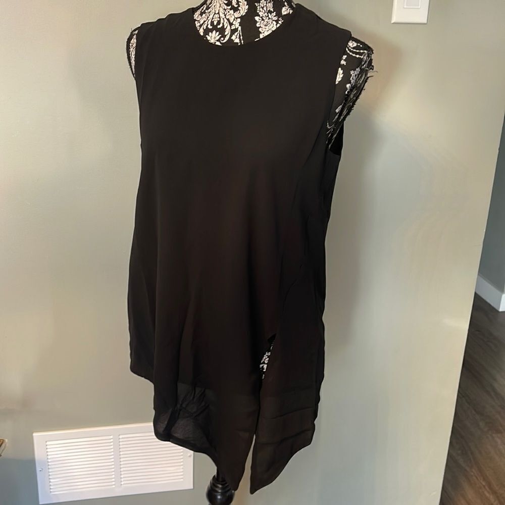Suitable For Work Blouse NEW Black